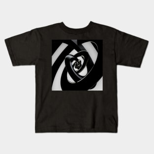 Intersection of 3-D Spirals Kids T-Shirt